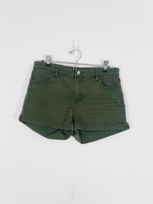 Olive Shorts (Size 12)