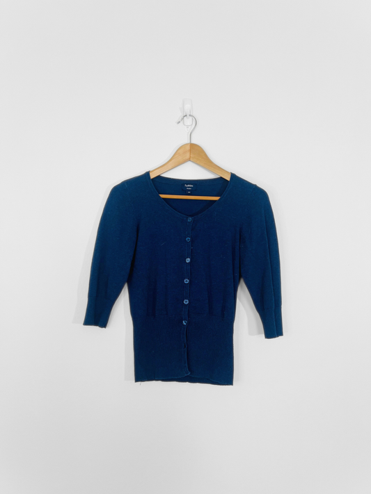 Navy Cardigan (Small)