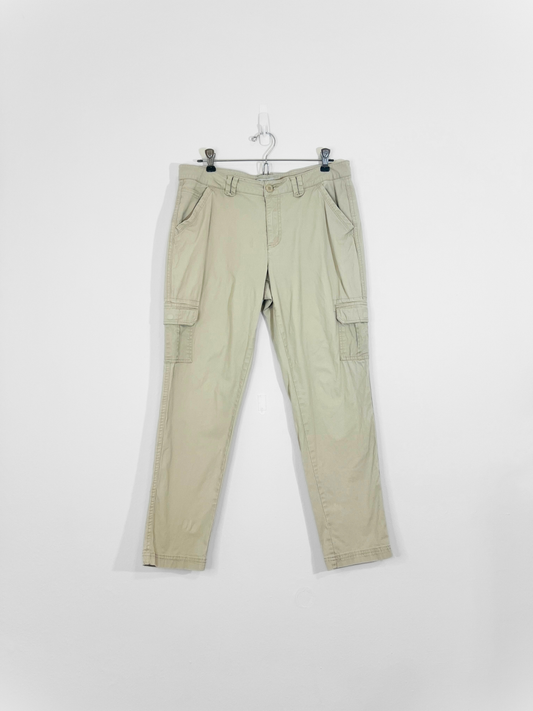 Beige Cargo Pants (Size 8)
