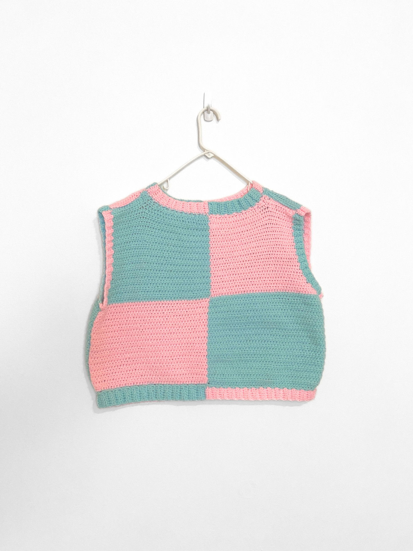 Crochet 4-Square Vest (XL)