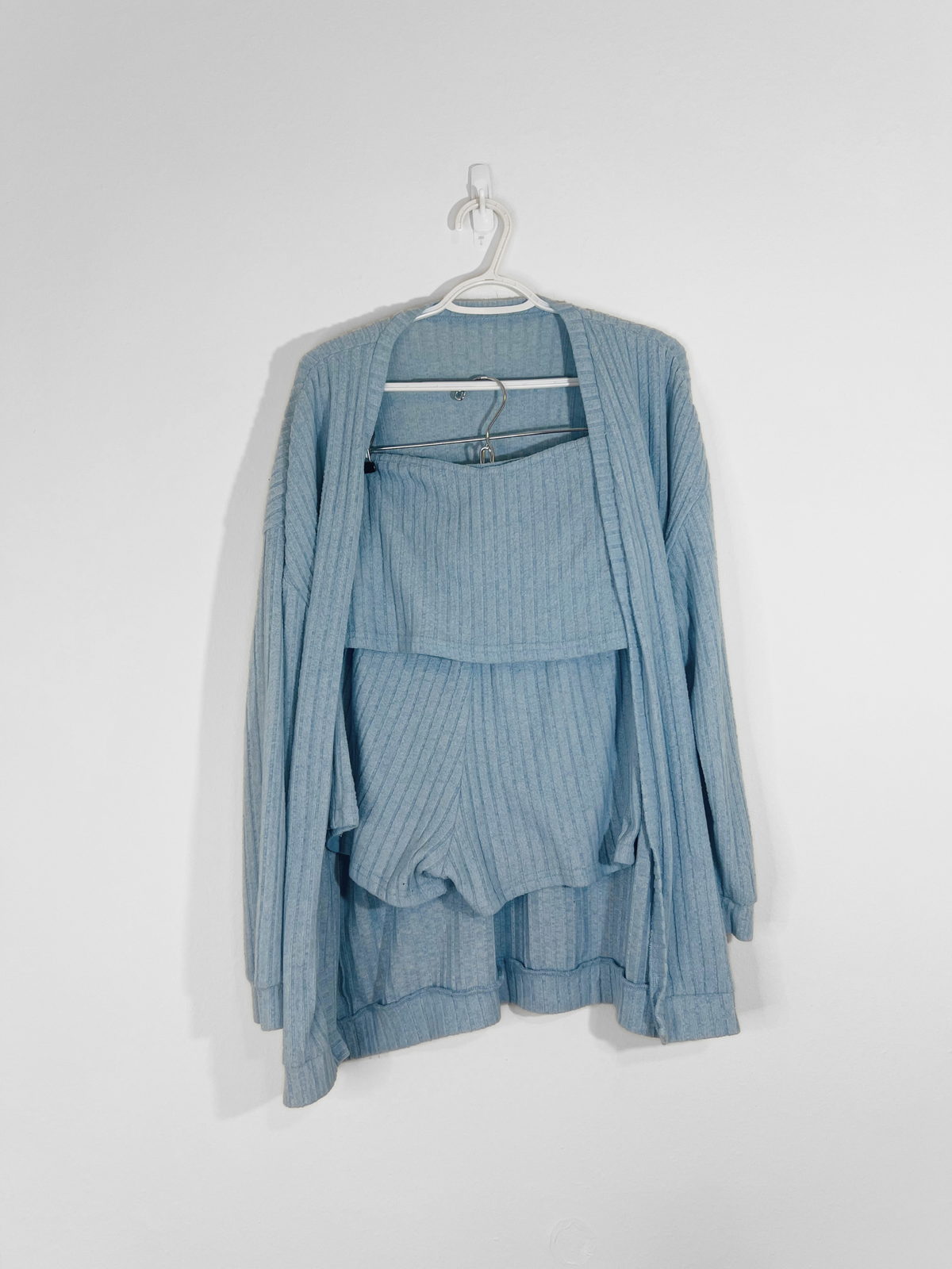 Blue Ribbed Lounge Set (Large)