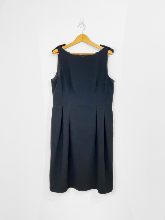 Black Sheath Dress (Size 14)