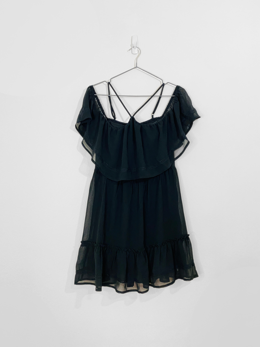 Black Summer Dress (Medium)