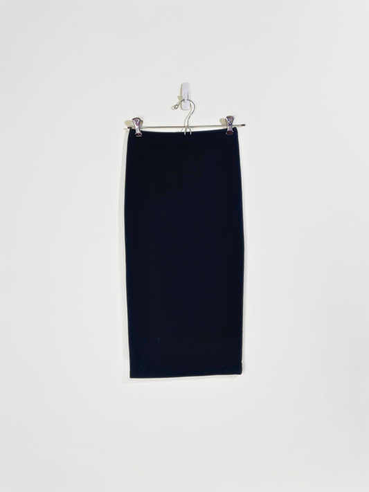 Black Midi Skirt (XS)