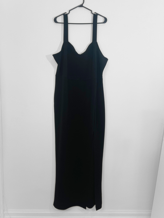 Black Maxi Dress (4X)