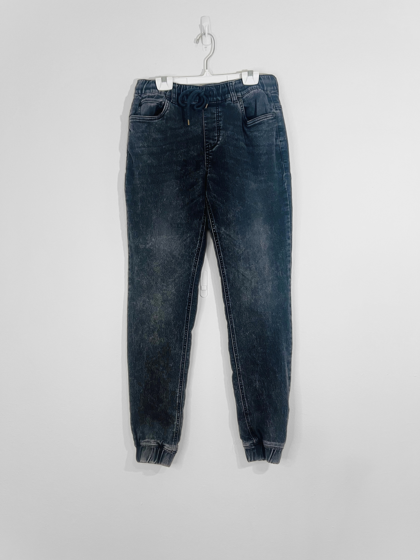 Black Jean Joggers (Size 32)