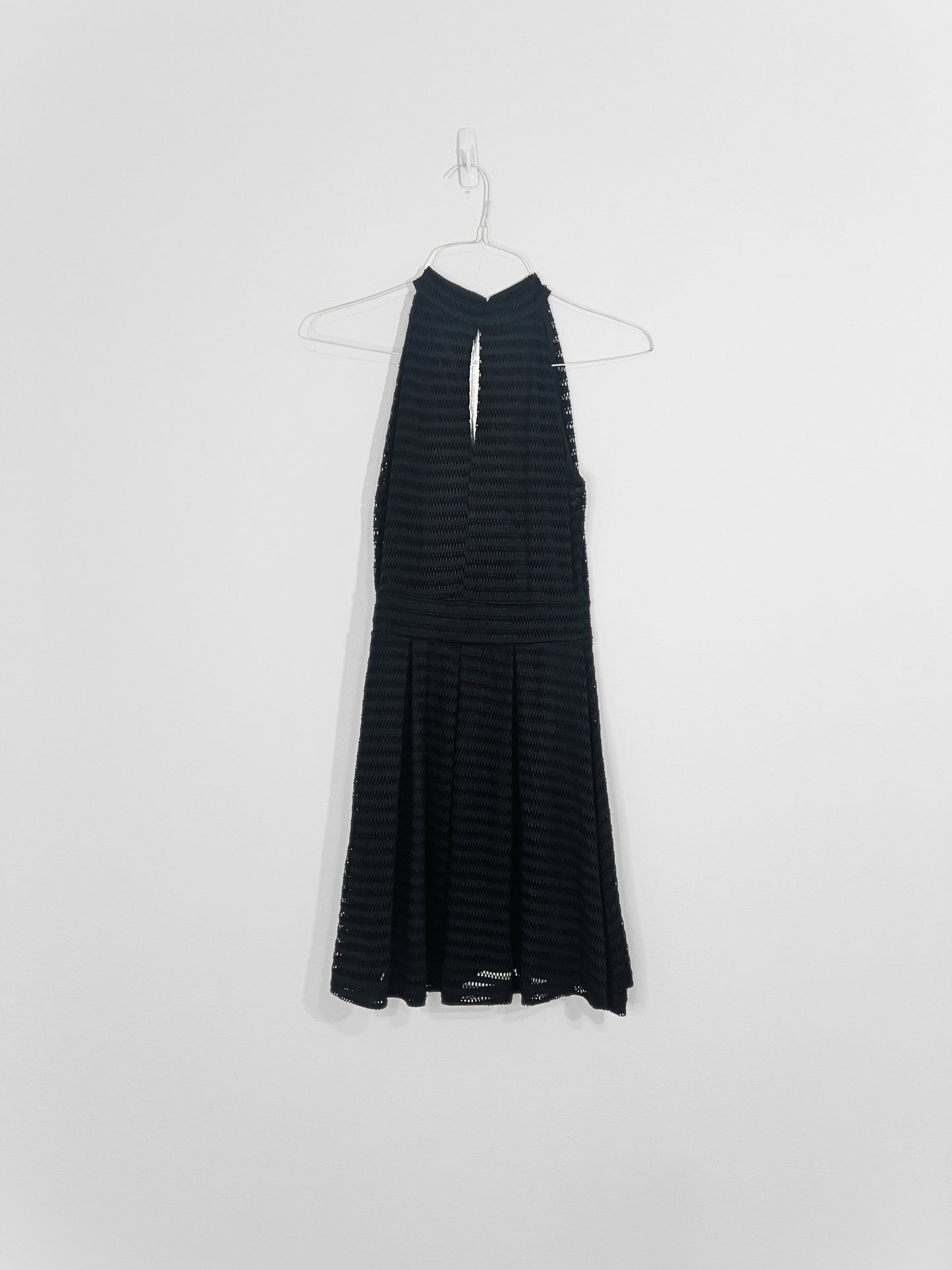 Lace-Striped Sleeveless Dress (Medium)