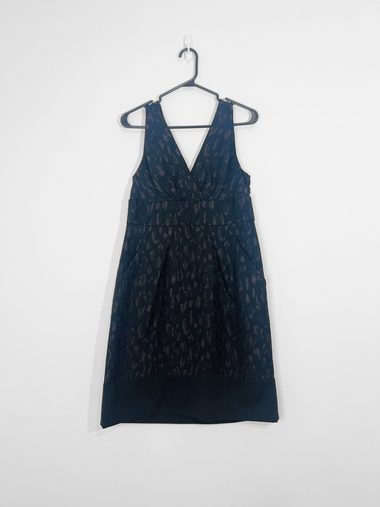 Black Spotted Dress (Size 10)