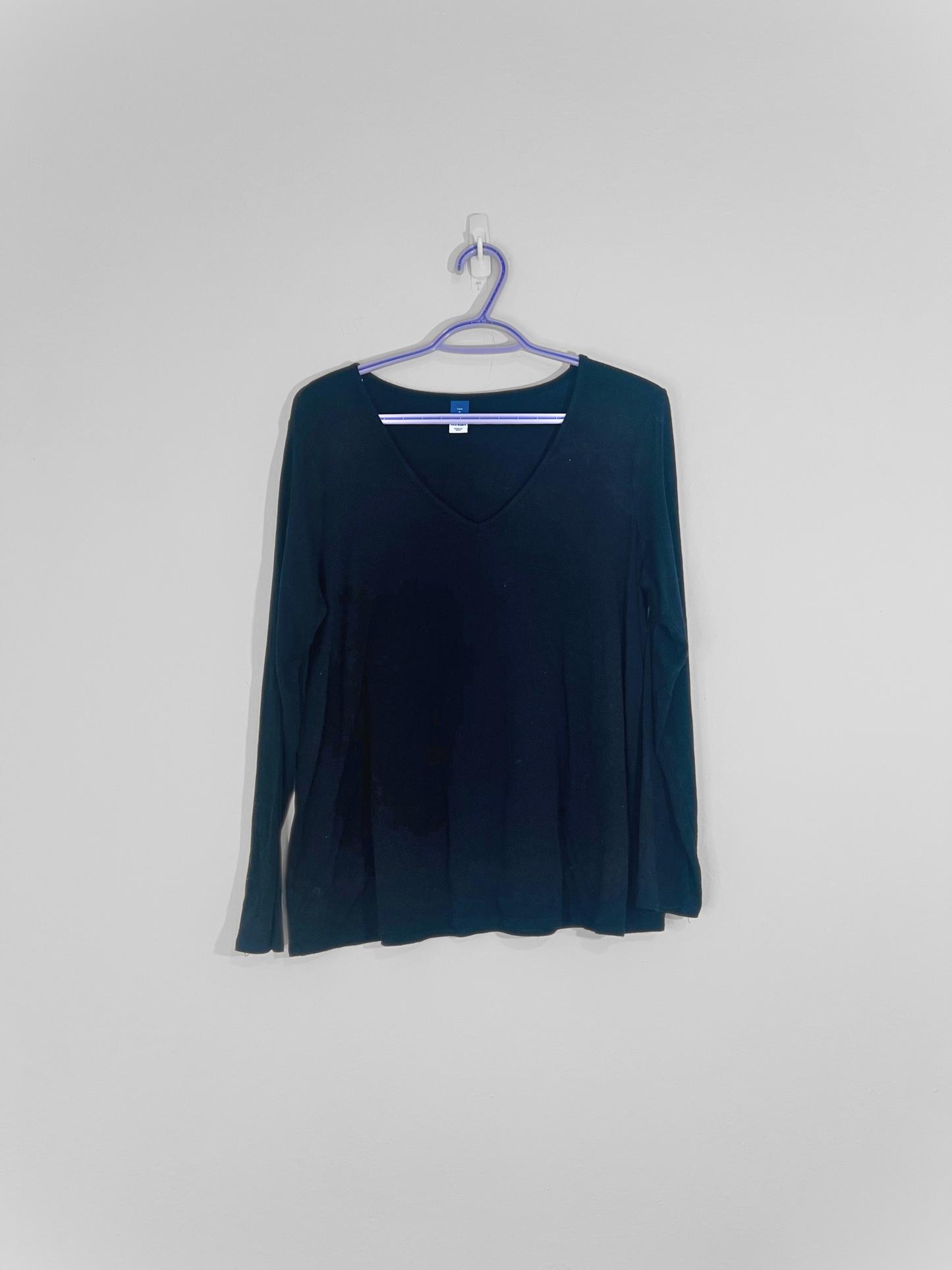 Black Longsleeve Top (Medium)