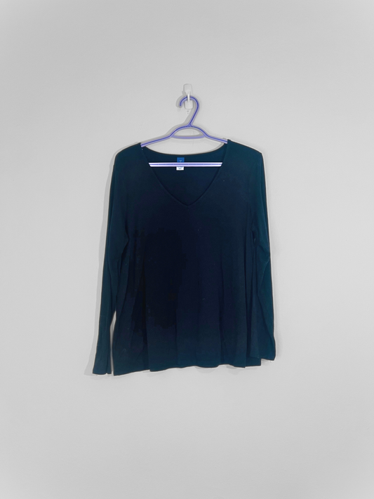 Black Longsleeve Top (Medium)