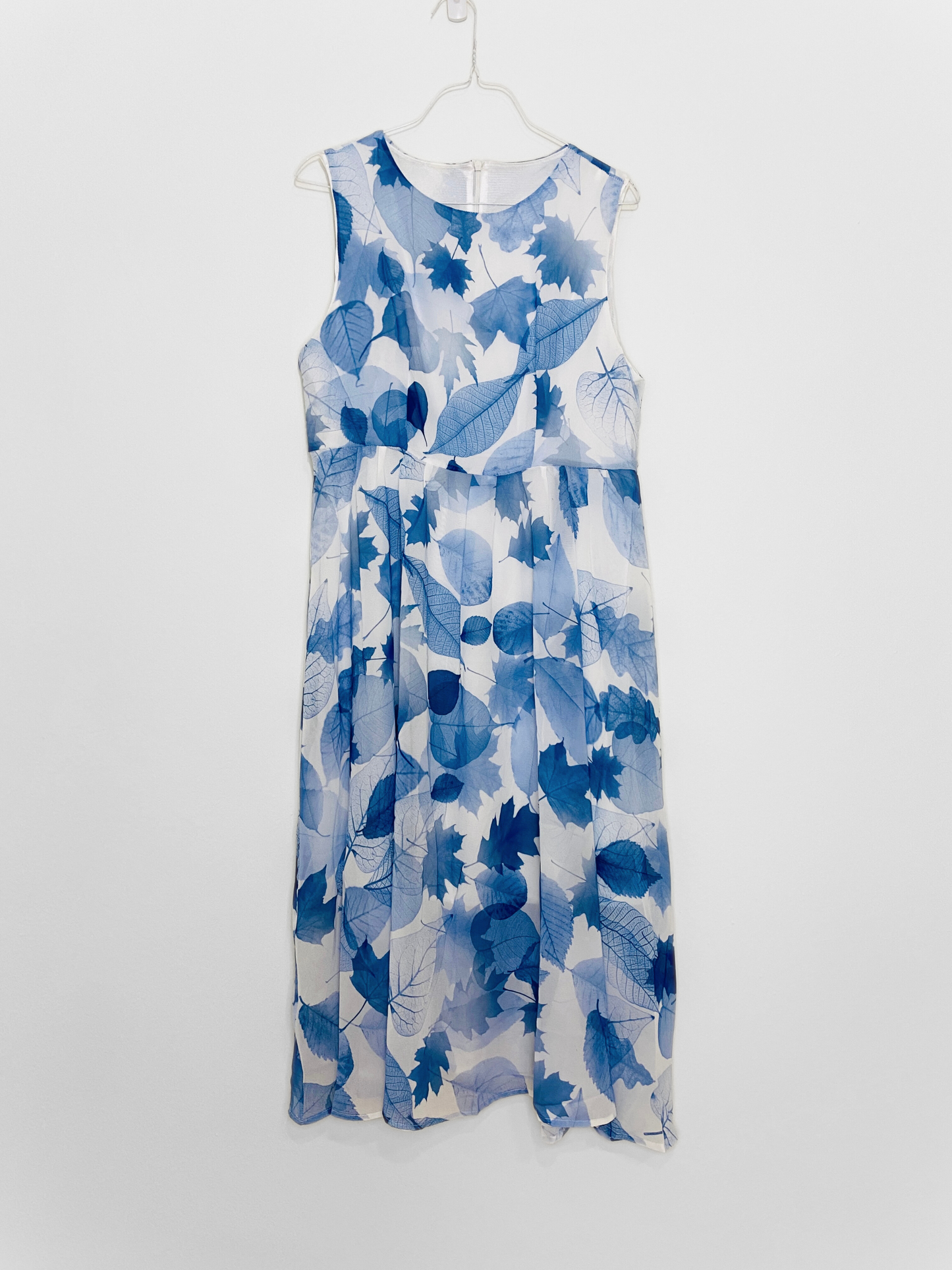 Blue Foliage Dress (XL)