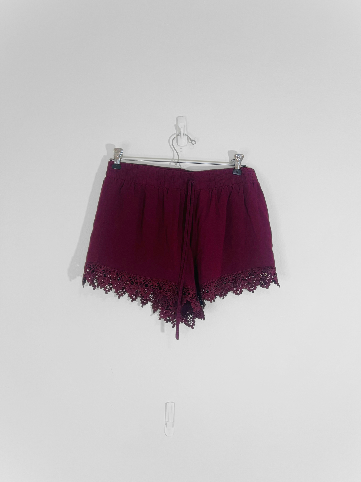 Burgundy Shorts (Large)
