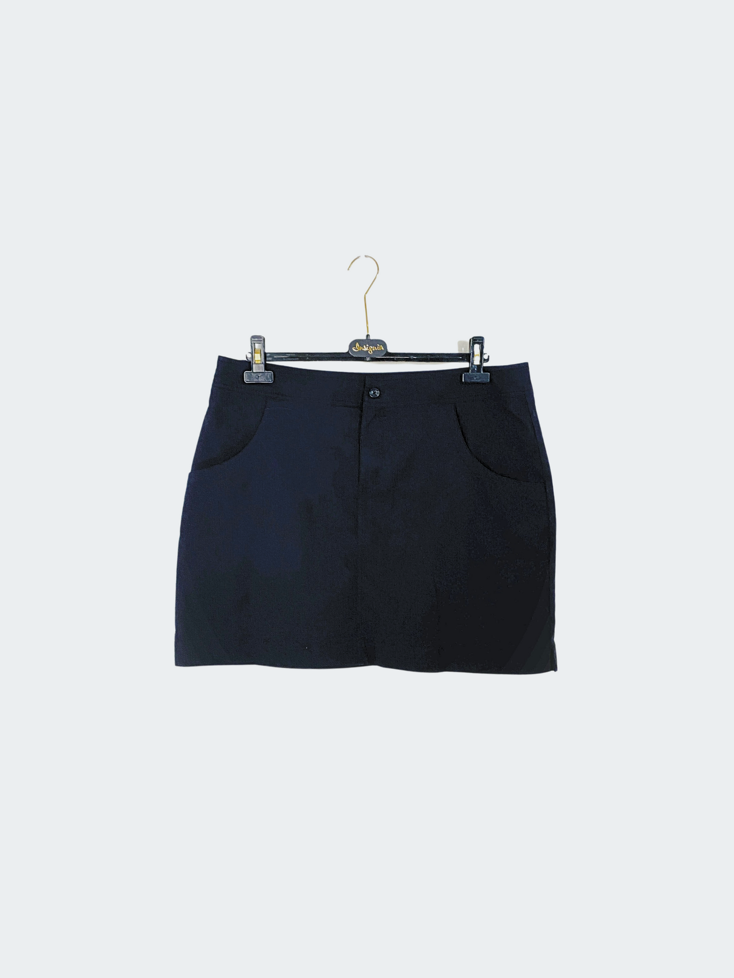 Black Casual Skirt (X/1X)