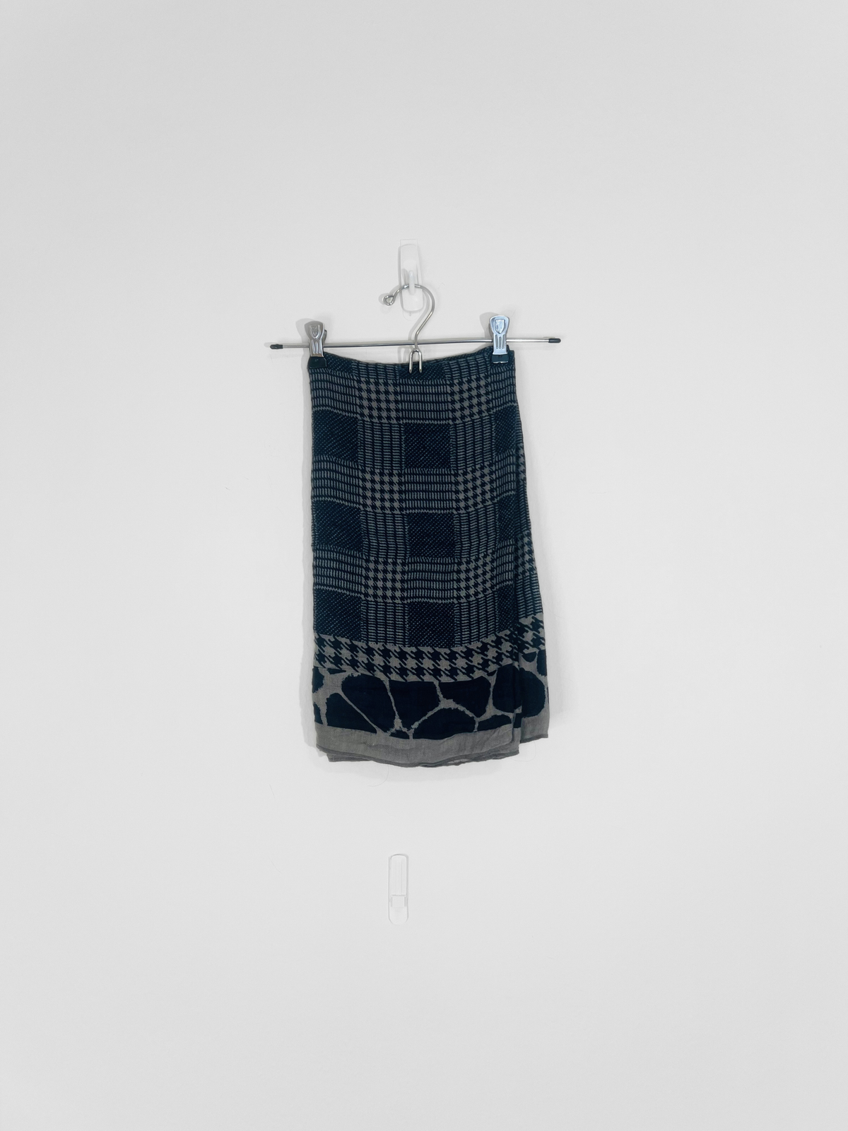 Large Plaid Scarf