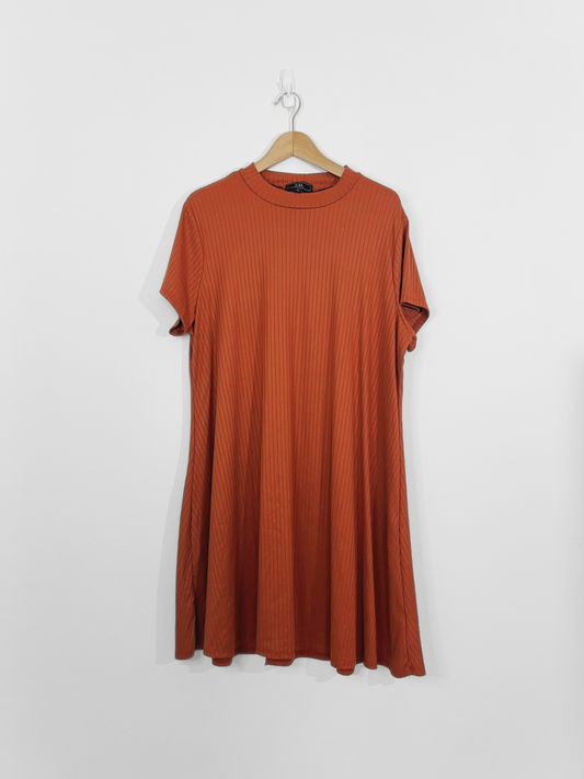 Pink T-Shirt Dress (2X)