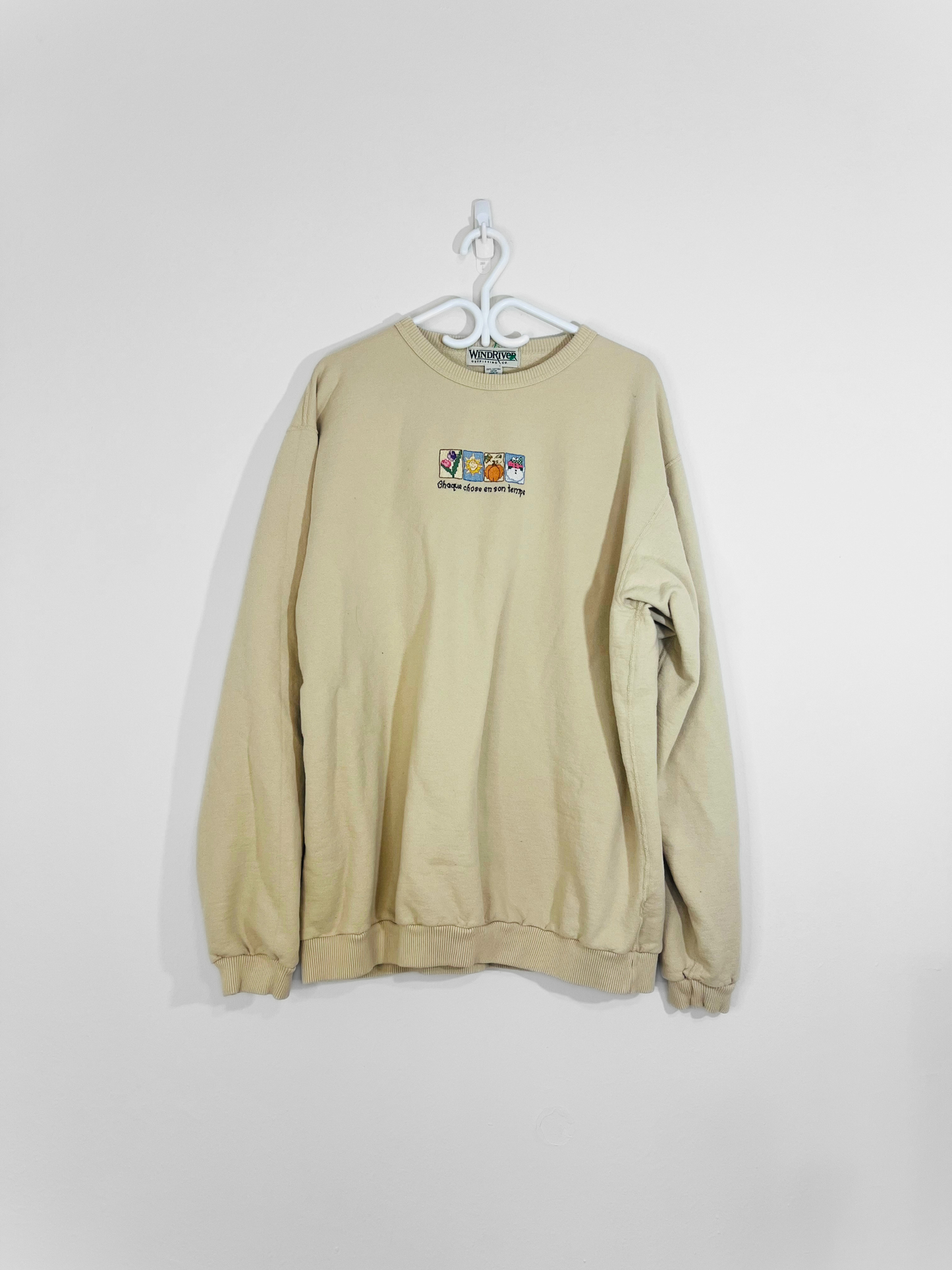 Embroidered Sweatshirt (1X)