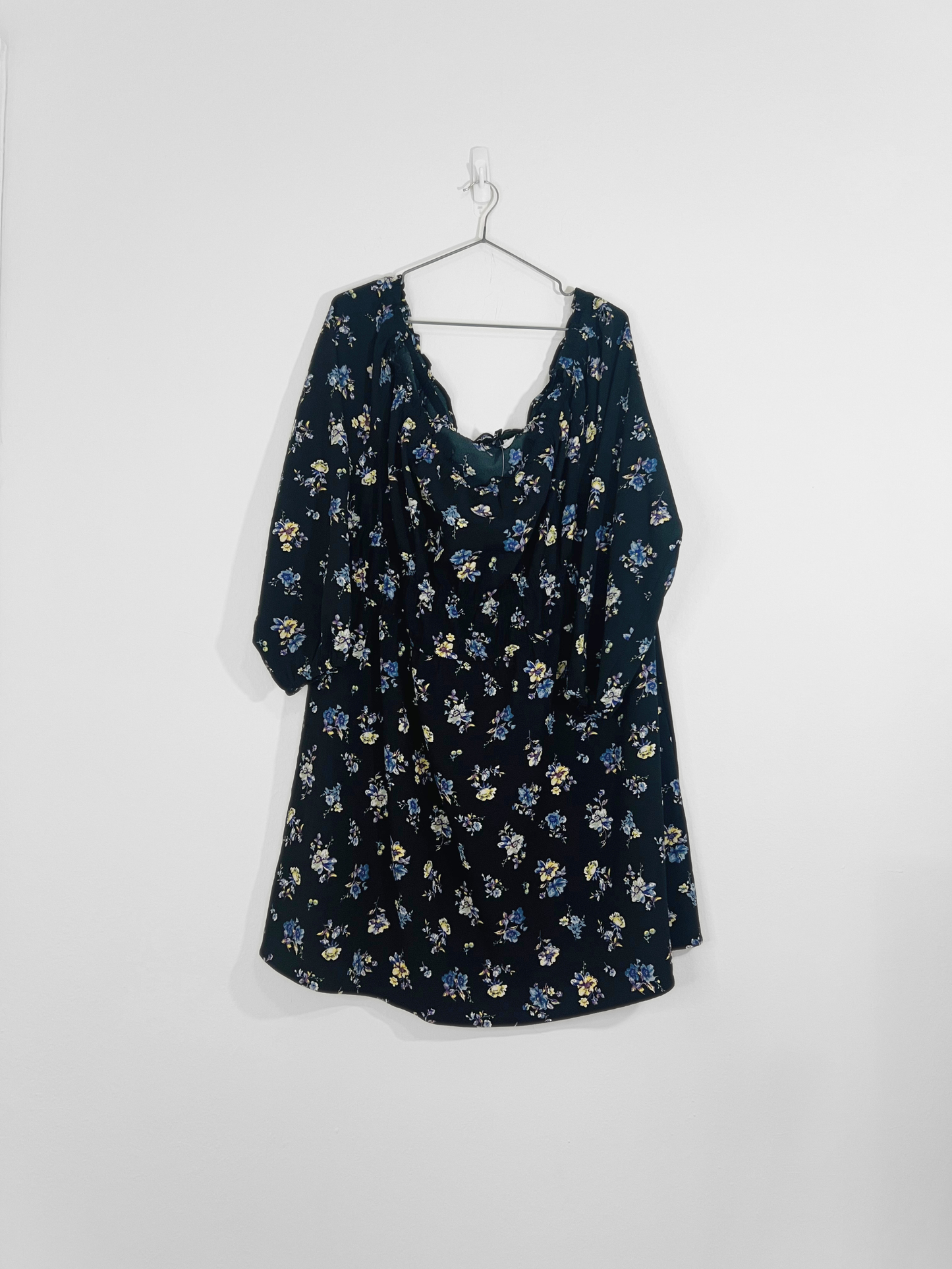 Floral Mini Dress (3X)