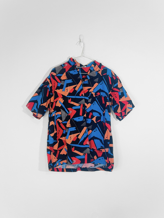 Colorful Button-down Shirt (Medium)