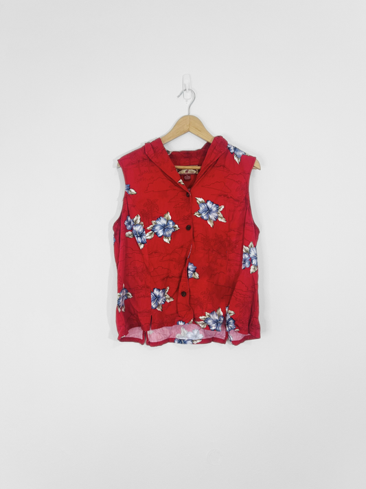 Sleeveless Hawaiian Shirt (X)