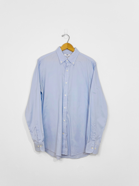 Blue Button Down Shirt (Medium)