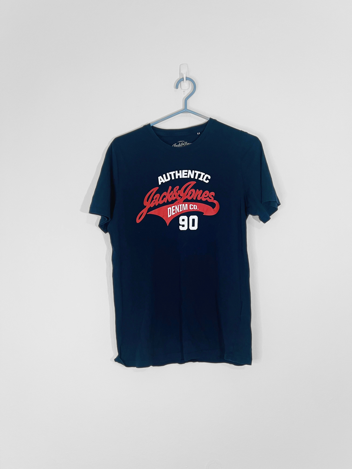 Navy Graphic Tee (Medium)