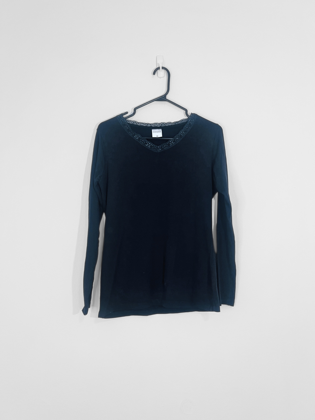 Navy Longsleeve Top (Medium)