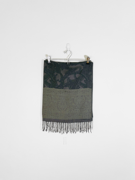 Olive Blanket Scarf