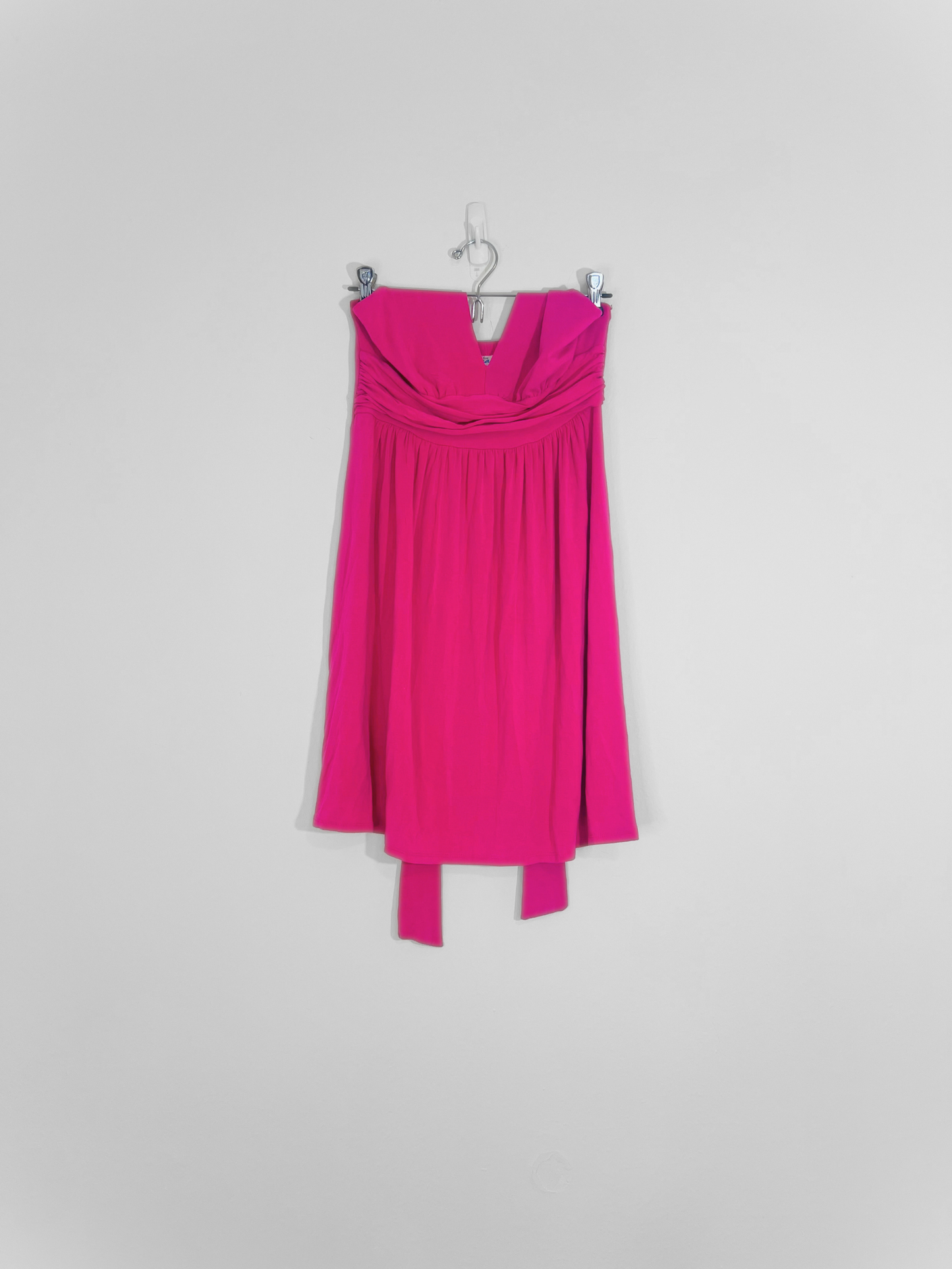 Pink Halter Dress Swim Coverup (Medium)