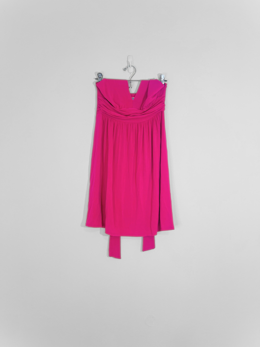 Pink Halter Dress Swim Coverup (Medium)