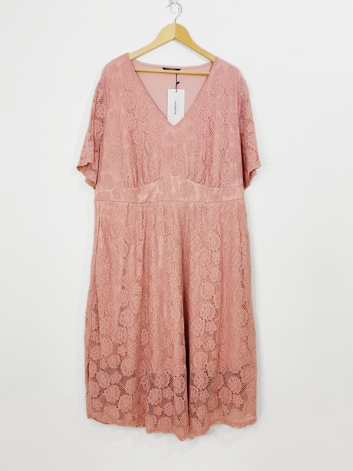 Pink Lace A-line Dress (Size 22-24)