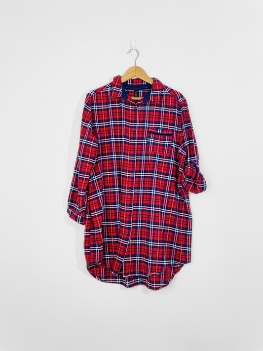 Plaid Button Down (2X)