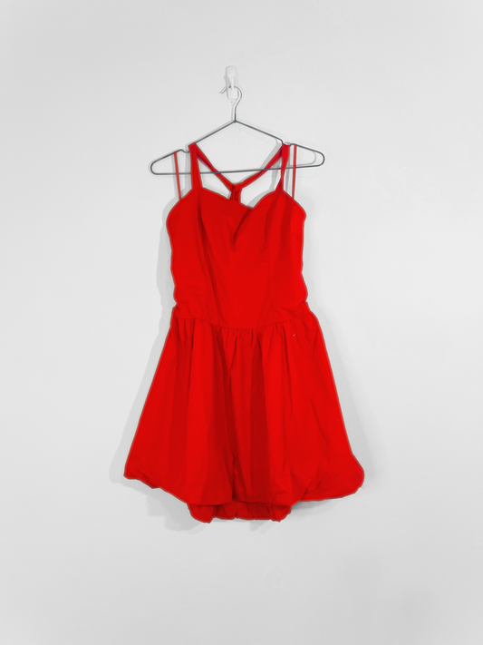 Red Halter Dress (Large)