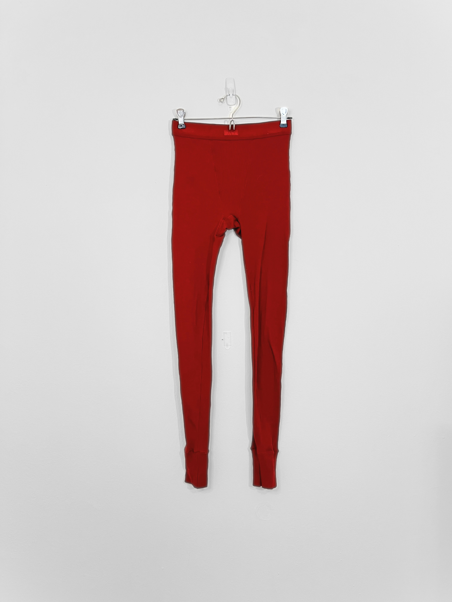 Red Lounge Leggings (Small)