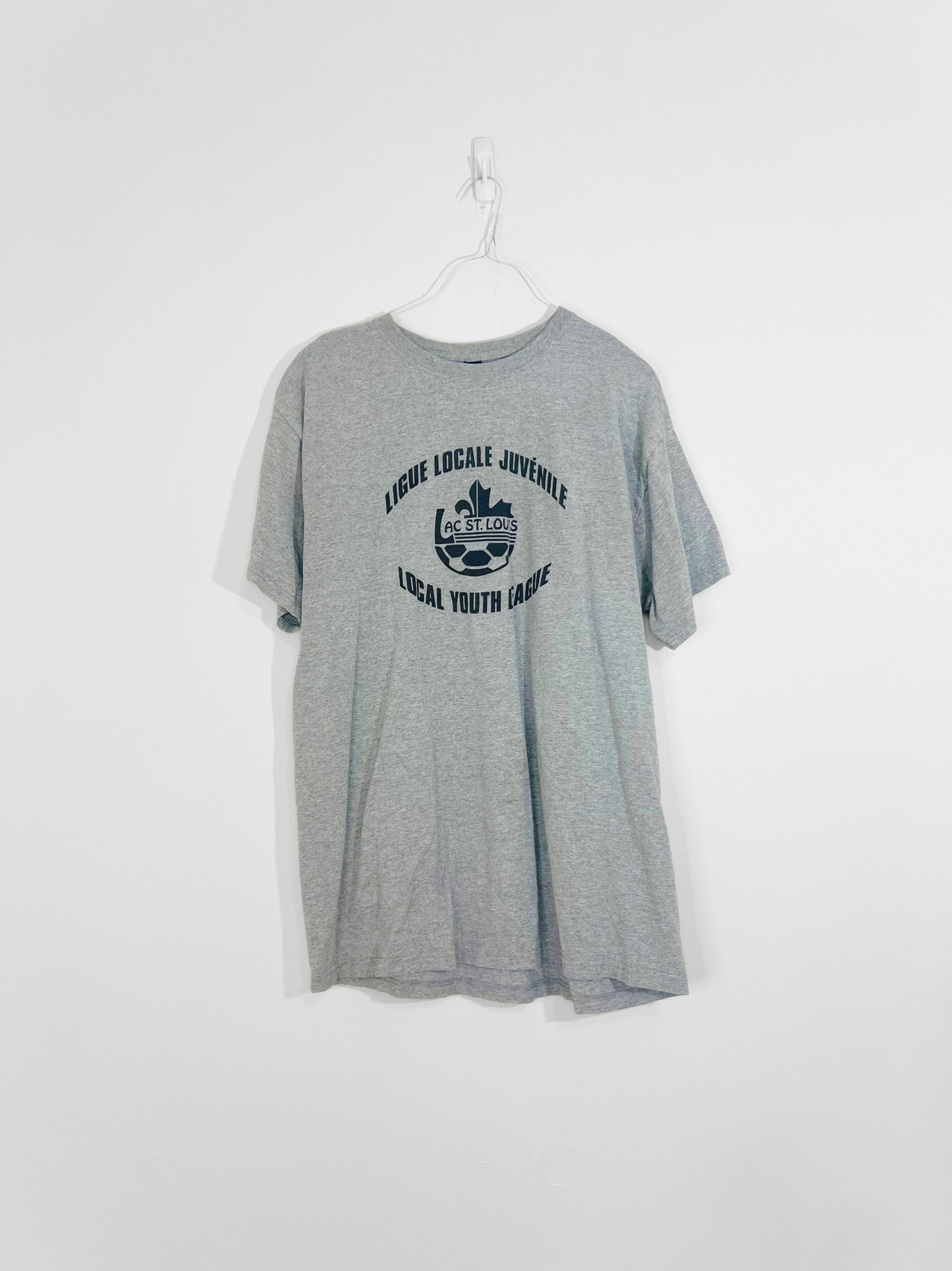 Grey Soccer Tee (Large)