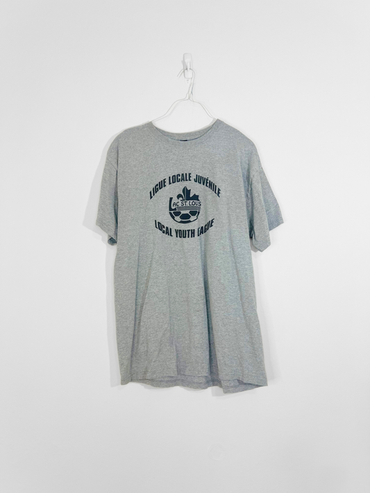 Grey Soccer Tee (Large)