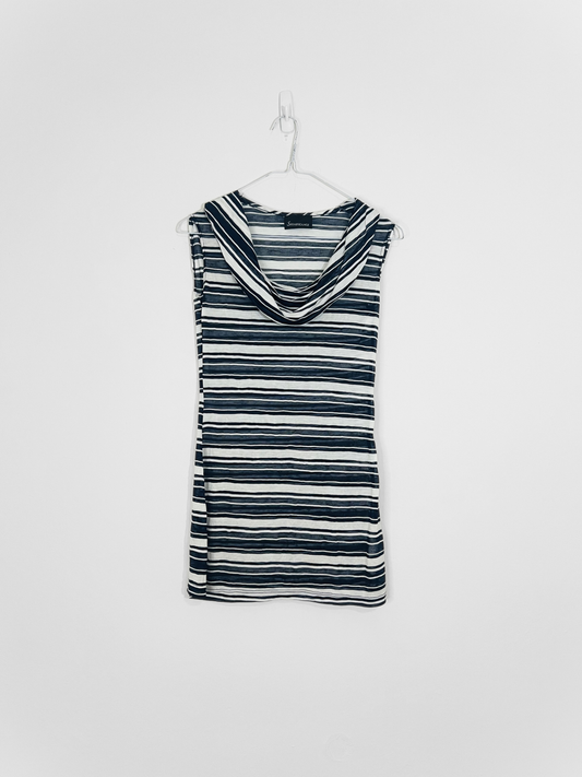 Navy Striped Top (XS)