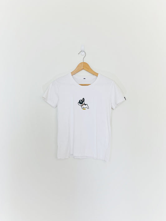 T-shirt graphique blanc (XS)