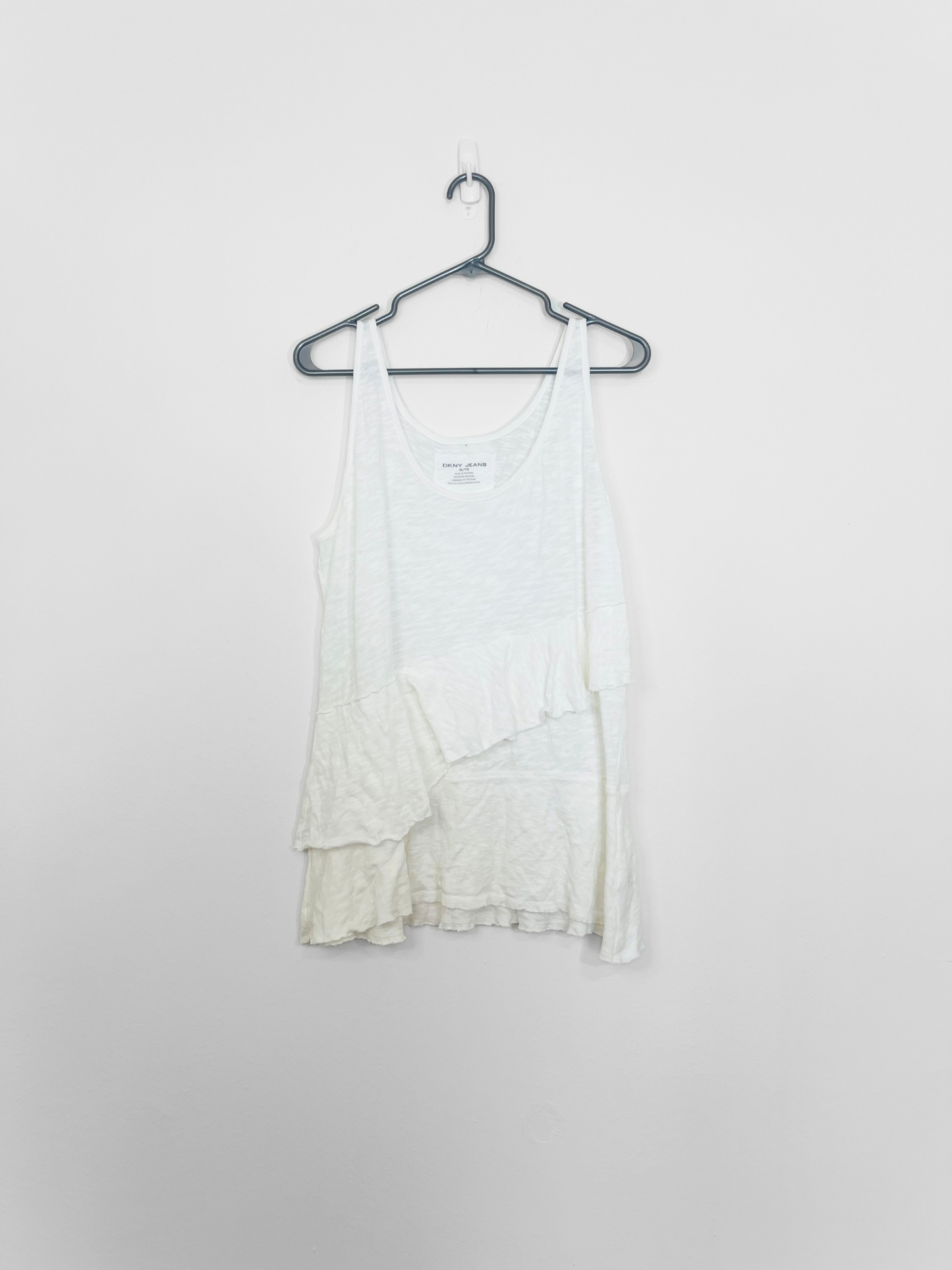 White Layered Tank Top (XL)