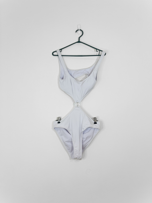 White One Piece Swimsuit (Large)