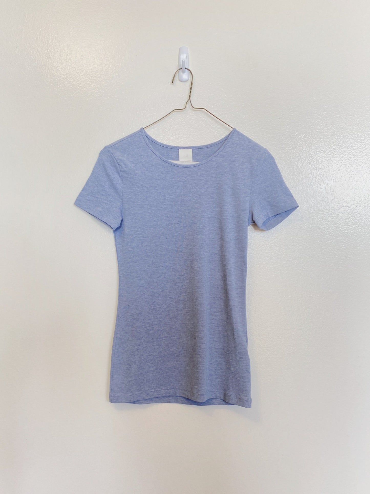 T-shirt basique bleu bébé (XS)