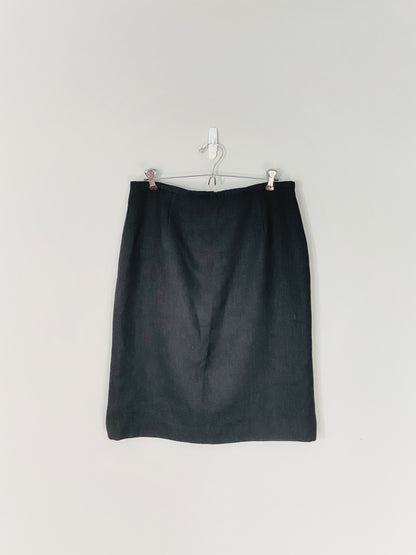 Black Pencil Skirt (XL)
