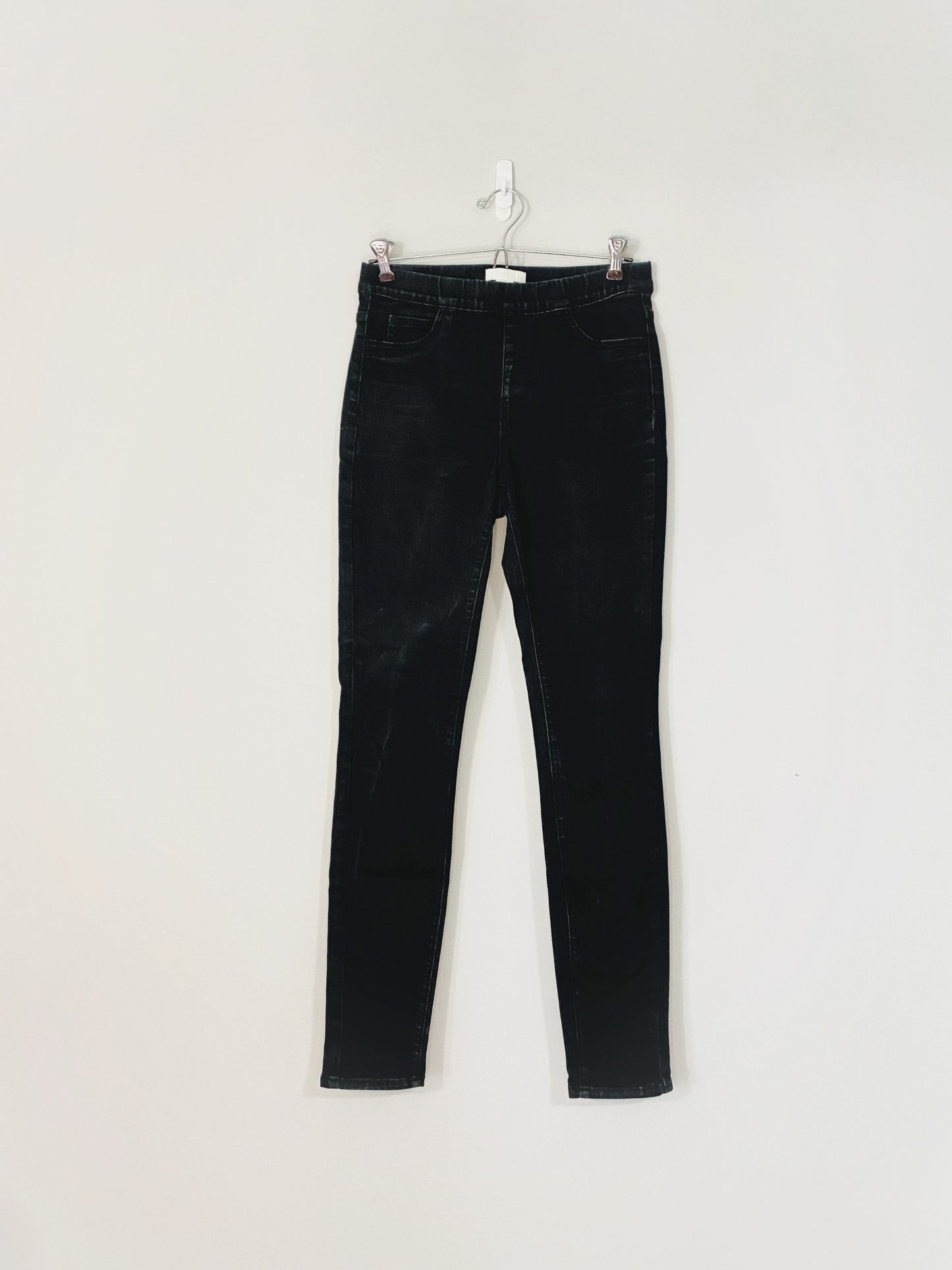 Black Pull-on Jeans (Size 4)