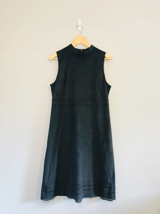 Black Suede Dress (Size 12)