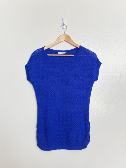Blue Knit Tee (Small)