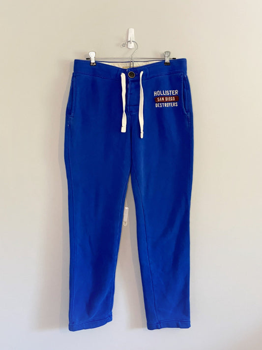 Blue Hollister Sweatpants (Medium)