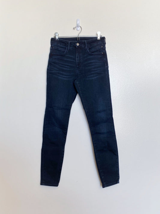 Dark Blue Skinny Jeans (Size 28)