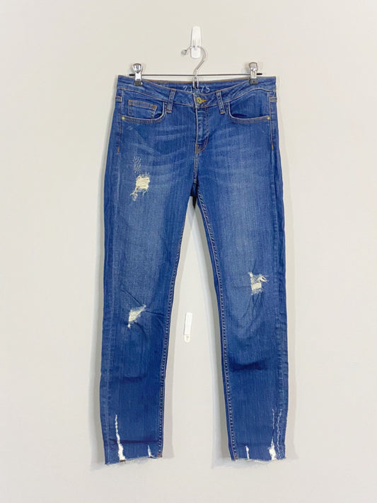 Distressed Skinny Jeans (Size 6)