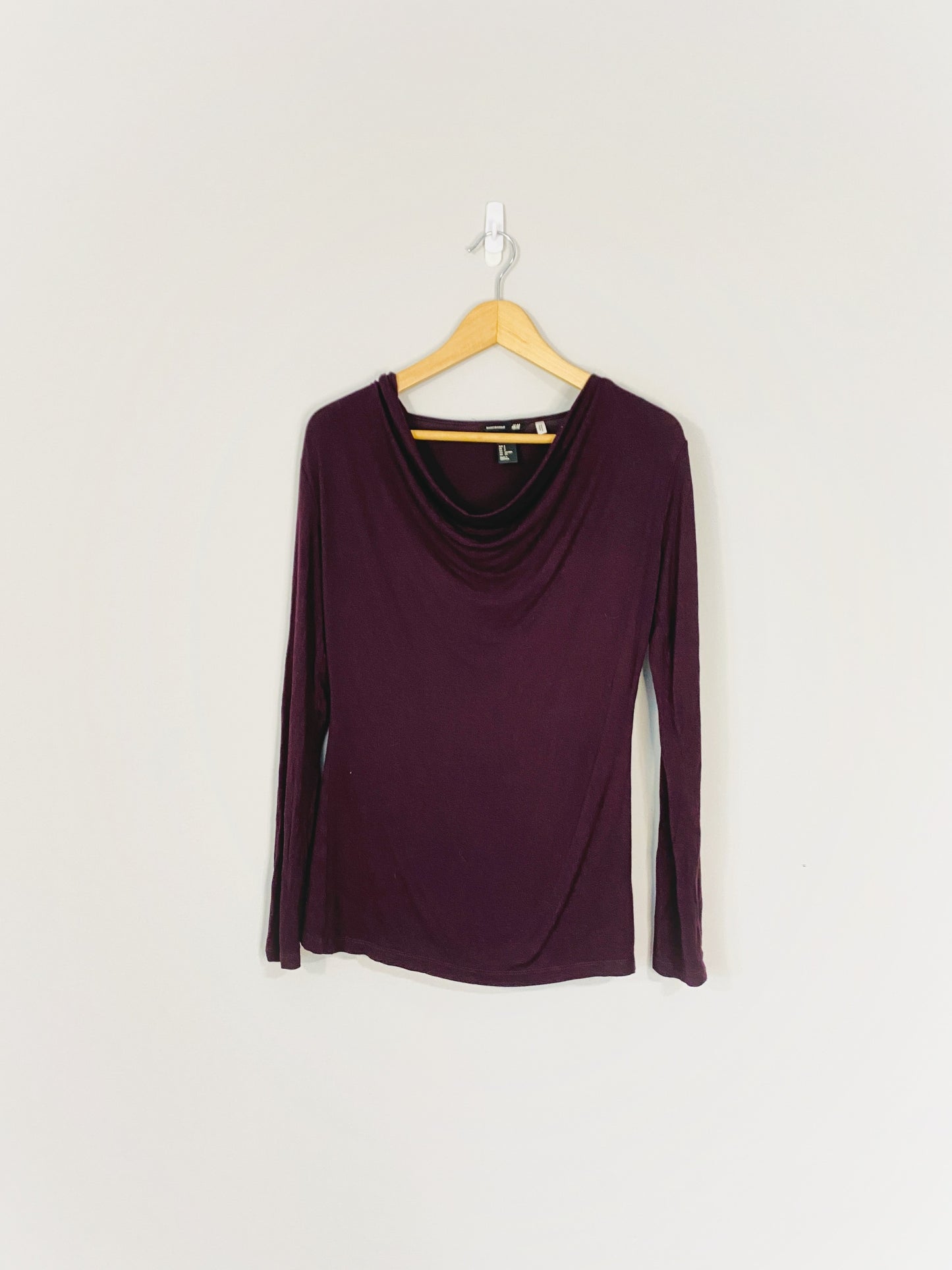 Eggplant Long-sleeve Top (Small)