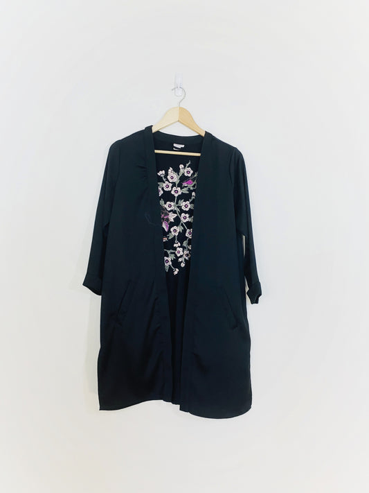 Cardigan kimono à fleurs (petit)