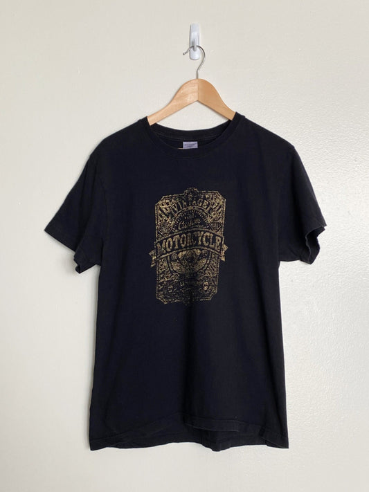 T-shirt graphique noir (moyen)